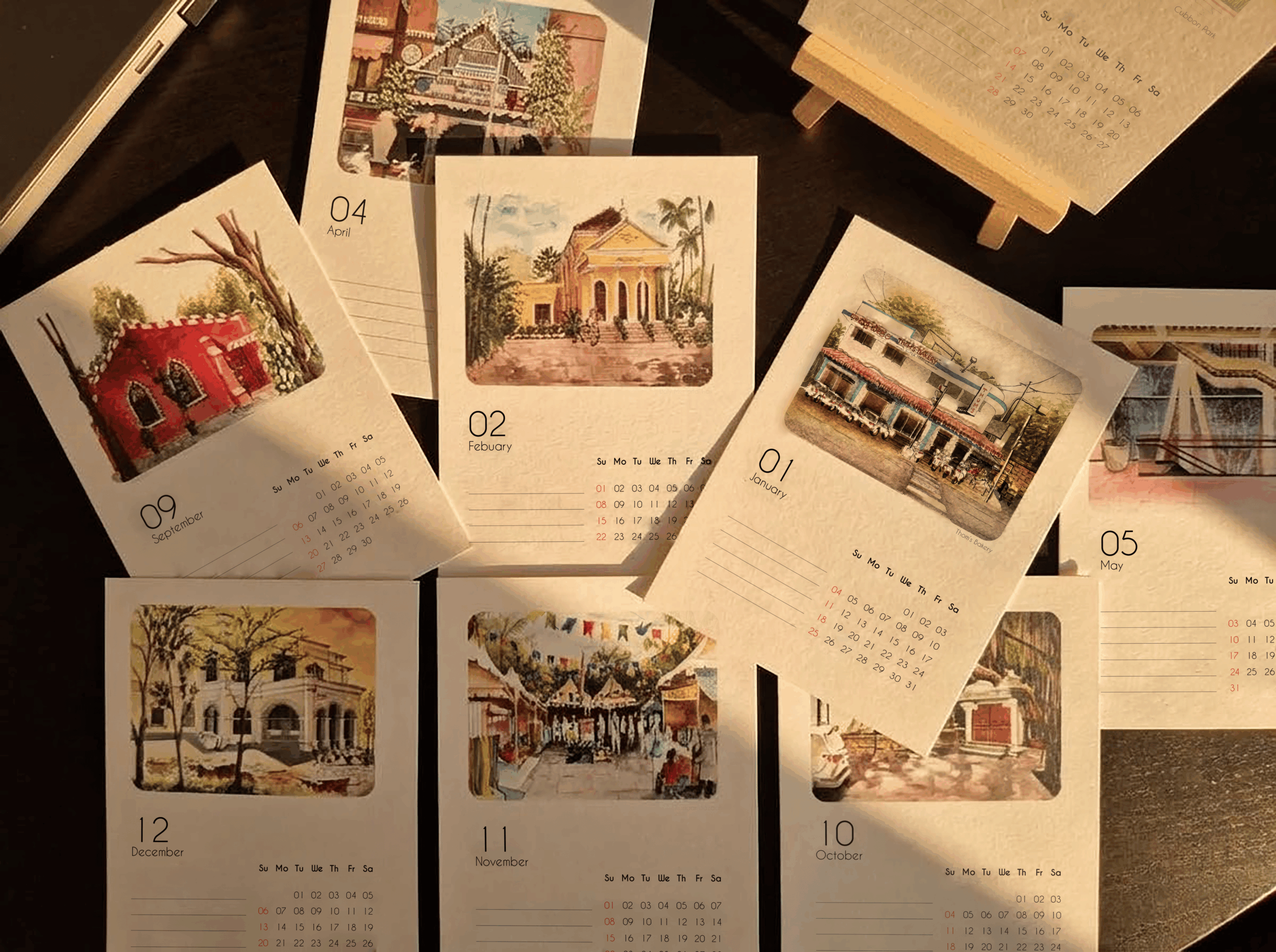 Bangalore Days Calendar 2026